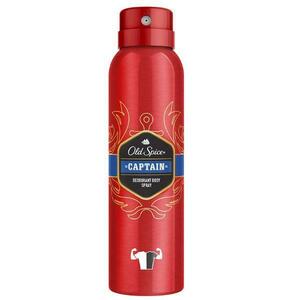 Izzadásgátló Dezodor Spray, Férfiaknak - Old Spice Captain Deodorant Body Spray, 150 ml kép