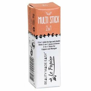 Vegán Ajak- és Arcbalzsam Stick 2 in 1 Multi Stick Beauty Made Easy, árnyalata 04 Orange, 6 g kép