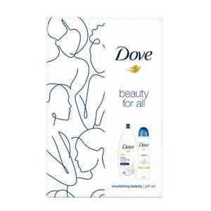 Ajándécsomag Hidratáló Hatású Dove - Dove Beauty for All Nourishing Beauty Tusfürdő 250ml + Dezodor Spray 150ml kép