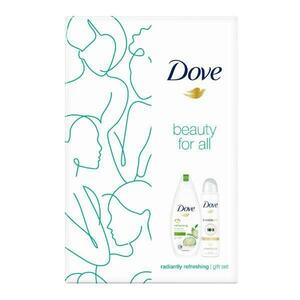 Ajándékcsomag Frissítő Dove - Dove Beauty for All Radiantly Refreshing Tusfürdő 250ml + Dezodor Spray 150ml kép