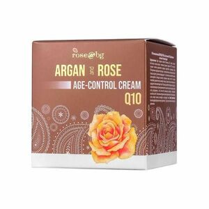 Q10 Arckrém Argán Olajjal és Rózsavízzel Argan Rose Age Control Cream, 50ml kép