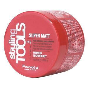 Definiáló Matt Hajpaszta Extra Erős Rögzítéssel - Fanola Styling Tools Super Matte Extra Strong Matt Shaping Paste, 100ml kép