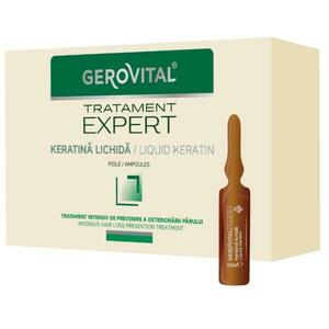 Expert Kezelés Folyékony Keratinnal Gerovital, 10 fiola x 10ml kép
