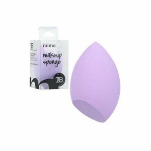 Ferde sminkszivacs, lila - Mimo Makeup Sponge Olive Oblique Purple 38 x 65 mm, 1 db. kép