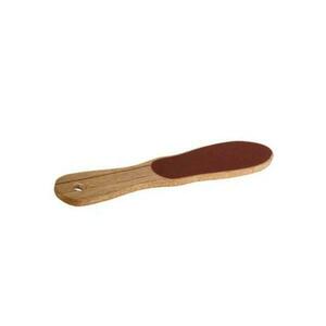 Fanyelű Pedikűr Reszelő - Beautyfor Foot File with Wooden Handle, erősség 80/120 kép