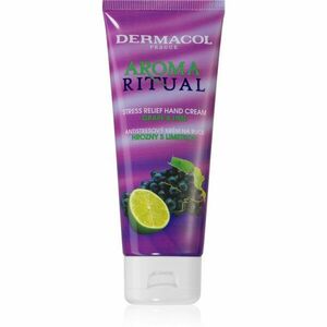 Dermacol Aroma Ritual Grape & Lime antistressz kézkrém 100 ml kép