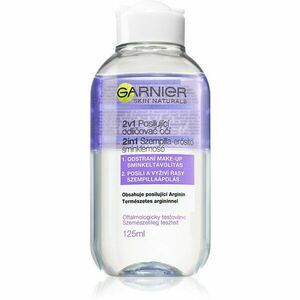Garnier Skin Naturals 2 az 1-ben szempilla-erősítő sminklemosó 125 ml kép