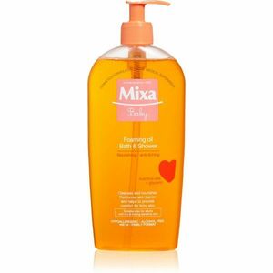 MIXA Baby habfürdő olaj fürdéshez és zuhanyzáshoz 400 ml kép