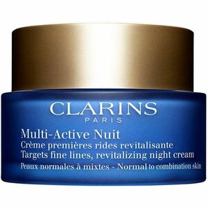 Clarins Multi-Active Revitalizing Night Cream Revitalizáló éjszakai krém a finom vonalakért. normál és kombinált bőrre 50 ml kép