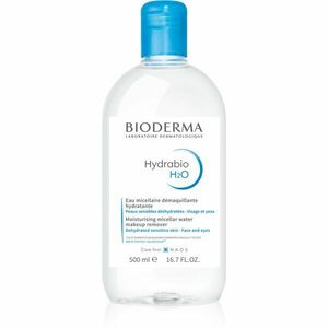 Bioderma Hydrabio H2O micellás víz normál és száraz, érzékeny bőrre dehidratált bőrre 500 ml kép