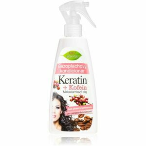 Bione Cosmetics Keratin + Kofein öblítés nélküli kondicionáló spray -ben 260 ml kép