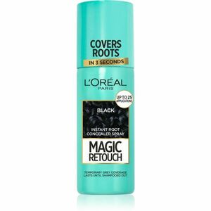 L’Oréal Paris Magic Retouch azonnali hajtőszínező spray árnyalat Black 75 ml kép
