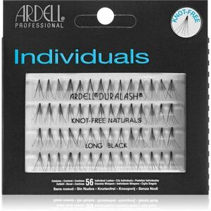 Ardell Individuals Csomómentes elválasztott szempillák Long Black 56 db kép
