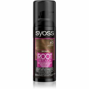 Syoss Root Retoucher tonizáló festék a lenőtt hajra spray -ben árnyalat Brown 120 ml kép