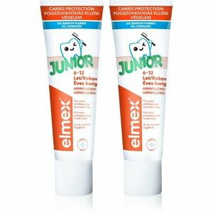 Elmex Junior 6-12 Years fogkrém gyermekeknek 2 x 75 ml kép