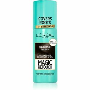 L’Oréal Paris Magic Retouch azonnali hajtőszínező spray árnyalat Cold Dark Brown 75 ml kép