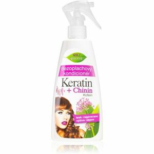 Bione Cosmetics Keratin + Chinin öblítés nélküli kondicionáló 260 ml kép