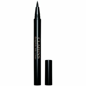 Clarins Graphik Ink Liner Liquid Eyeliner Pen tartós szemfilc árnyalat 01 Intense Black 0.4 ml kép