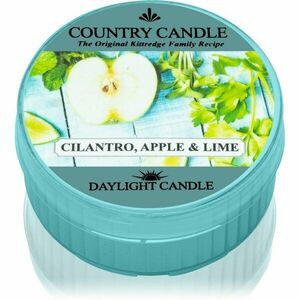 Country Candle Cilantro, Apple & Lime teamécses 42 g kép