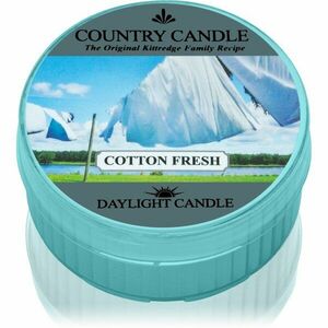 Country Candle Cotton Fresh teamécses 42 g kép
