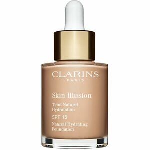 Clarins Skin Illusion Natural Hydrating Foundation világosító hidratáló make-up SPF 15 árnyalat 107C Beige 30 ml kép