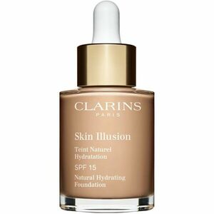 Clarins Skin Illusion Natural Hydrating Foundation világosító hidratáló make-up SPF 15 árnyalat 108W Sand 30 ml kép