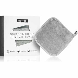 Notino Spa Collection Square Makeup Removing Towel arctisztító törölköző árnyalat Grey 1 db kép