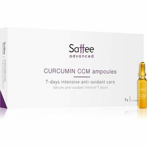 Saffee Advanced Curcumin Ampoules - 7-days Intensive Anti-oxidant Care ampulla – 7 napos intenzív ápolás kurkuminnal kép