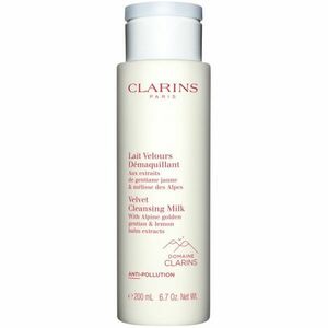 Clarins Cleansing Velvet Cleansing Milk könnyű állagú tisztítótej 200 ml kép