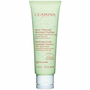 Clarins CL Cleansing Purifying Gentle Foaming Cleanser gyengéden tisztító habos krém 125 ml kép