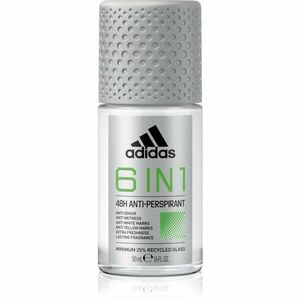 Adidas Cool & Dry 6 in 1 golyós dezodor roll-on uraknak 50 ml kép