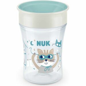 NUK Magic Cup bögre kupakkal 8m+ Green 230 ml kép