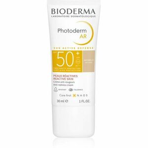 Bioderma Photoderm AR tónusegyesítő védőkrém nagyon érzékeny, kipirosodásra hajlamos bőrre SPF 50+ árnyalat Natural 30 ml kép