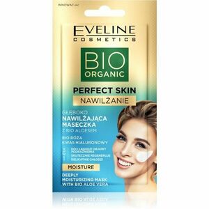 Eveline Cosmetics Perfect Skin Bio Aloe nyugtató és hidratáló maszk aloe verával 8 ml kép