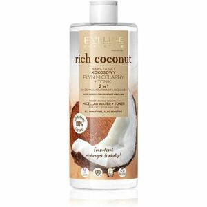 Eveline Cosmetics Rich Coconut micellás víz és tonik 2 az 1-ben 500 ml kép