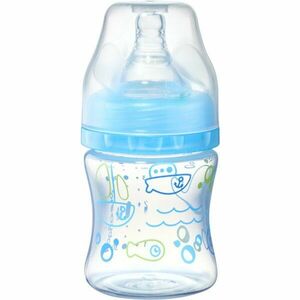 BabyOno Baby Bottle cumisüveg antikólikus 0m+ Blue 120 ml kép