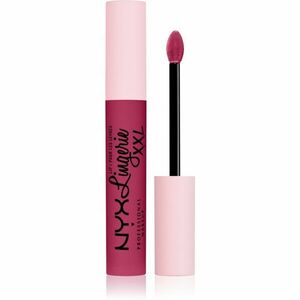 NYX Professional Makeup Lip Lingerie XXL matt folyékony állagú ajakrúzs árnyalat 18 - Stayin Juicy 4 ml kép