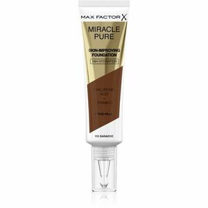 Max Factor Miracle Pure Skin tartós alapozó SPF 30 árnyalat 105 Ganache 30 ml kép