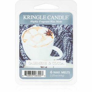 Kringle Candle Cashmere & Cocoa illatos viasz aromalámpába 64 g kép