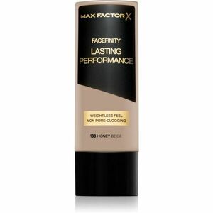 Max Factor Facefinity Lasting Performance folyékony make-up a hosszan tartó hatásért árnyalat 108 Honey Beige 35 ml kép