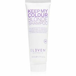 Eleven Australia Keep My Colour Blonde Shampoo sampon szőke hajra 50 ml kép
