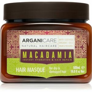 Arganicare Macadamia tápláló hajmaszk száraz és sérült hajra 500 ml kép