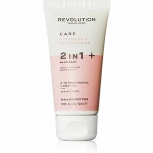 Revolution Skincare Hand Care Sanitiser and Moisture Balm kéztisztító gél hidratáló hatással 50 ml kép