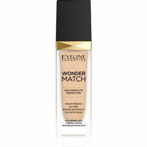 Eveline Cosmetics Wonder Match tartós folyékony alapozó hialuronsavval árnyalat 11 Almond 30 ml kép