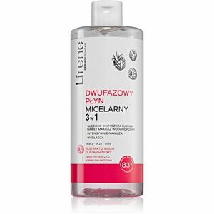 Lirene Cleansing Care Raspberry kétfázisú micellás víz 3 az 1-ben 400 ml kép