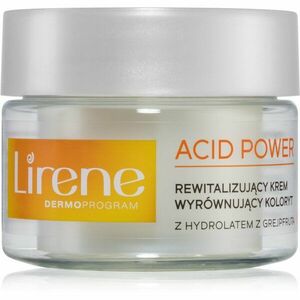 Lirene Acid Power revitalizáló krém egységesíti a bőrszín tónusait 50 ml kép