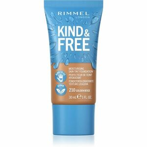 Rimmel Kind & Free könnyű hidratáló alapozó árnyalat 210 Golden Beige 30 ml kép