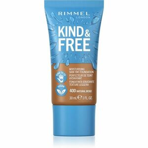 Rimmel Kind & Free könnyű hidratáló alapozó árnyalat 400 Natural Beige 30 ml kép