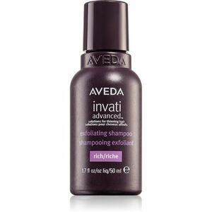 Aveda Invati Advanced™ Exfoliating Rich Shampoo mélyen tisztító sampon peeling hatással 50 ml kép