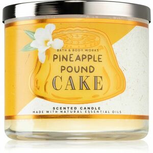 Bath & Body Works Pineapple Pound Cake illatgyertya 411 g kép